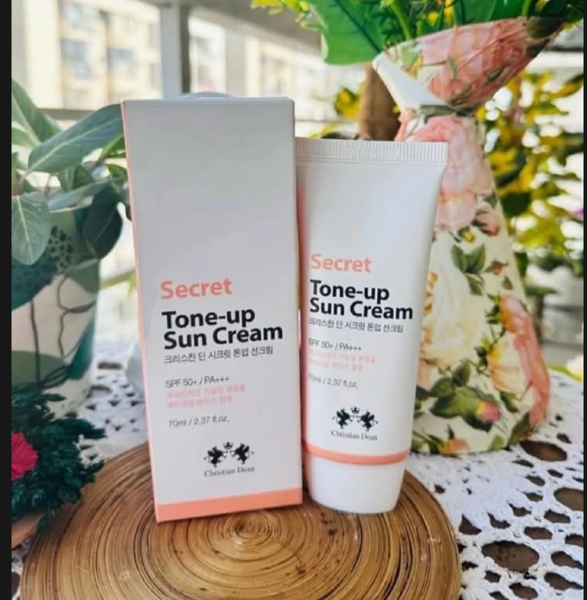 টুনাফ সানস্ক্রিন ✨ Secret Tone Up Sun Cream